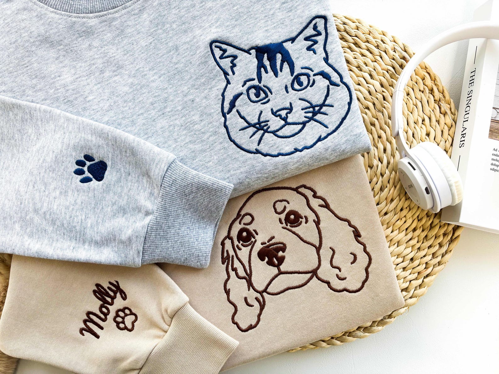 Casaco Bordado Love Pet- Eternize seu Pet com Você