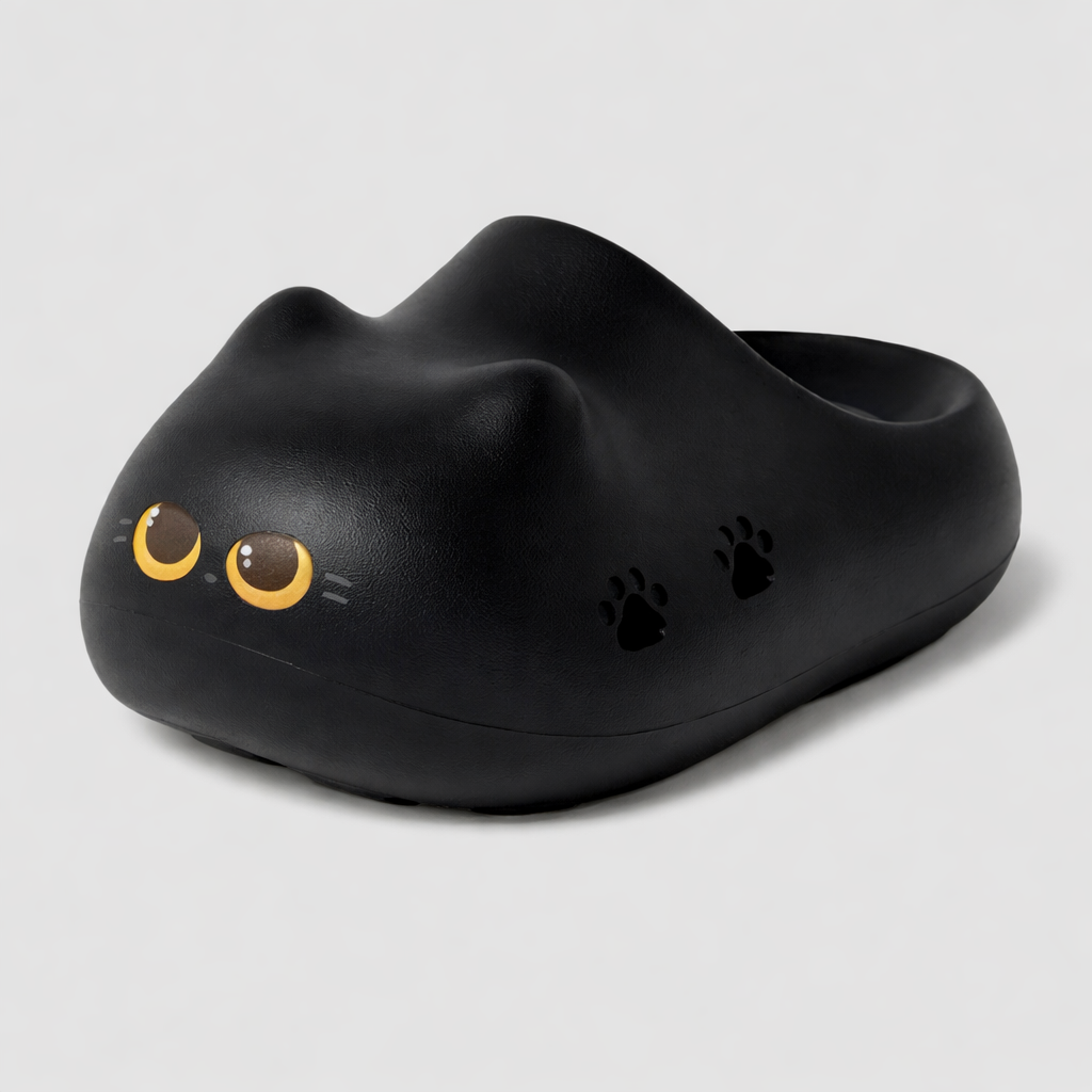 Pantufa Patinha de Gato — Deixa Pegadas no Chão 🐾