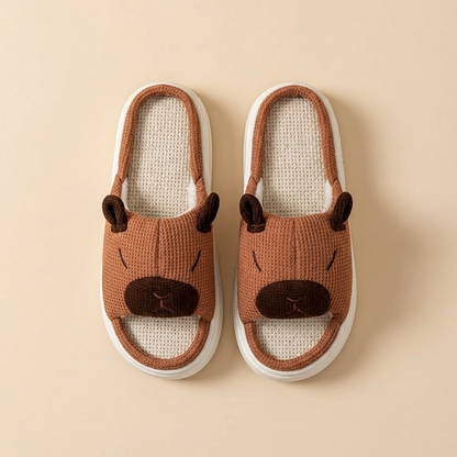 Pantufa Capivarinha - Seus Pés Sempre Quentinhos