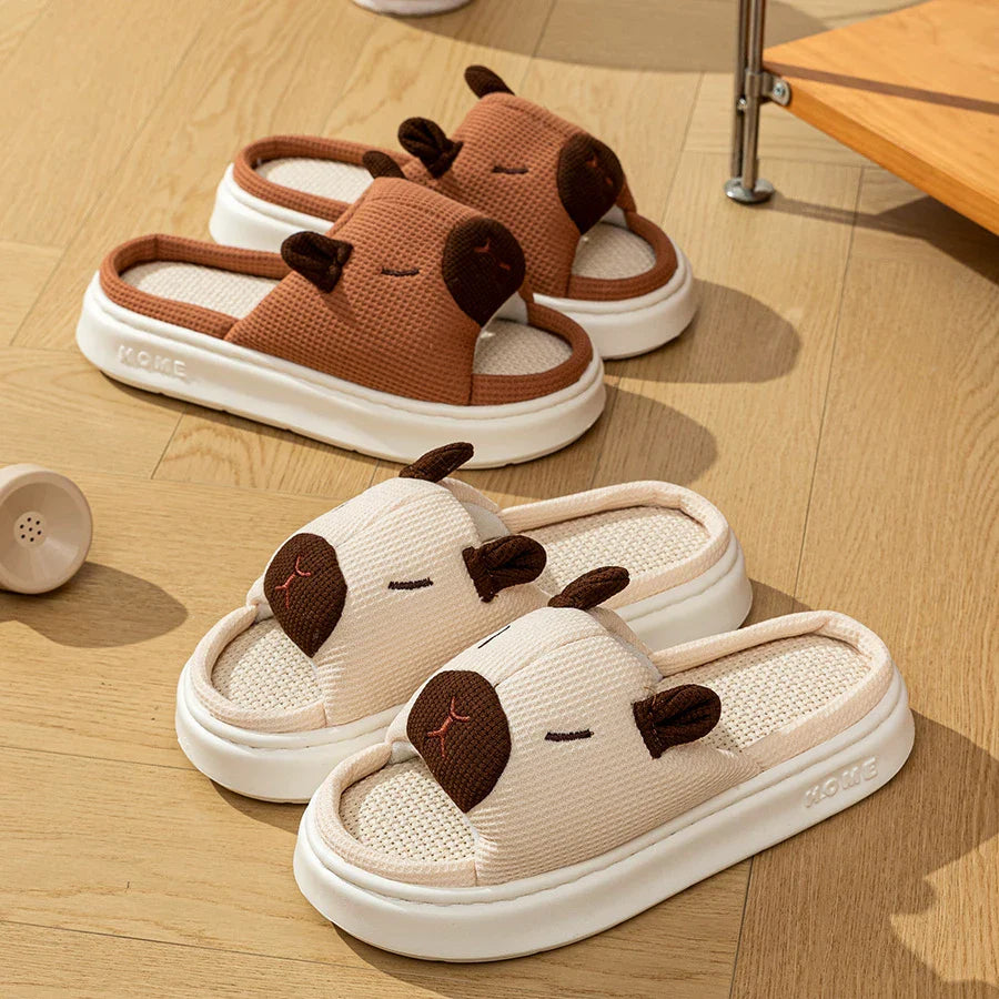 Pantufa Capivarinha - Seus Pés Sempre Quentinhos