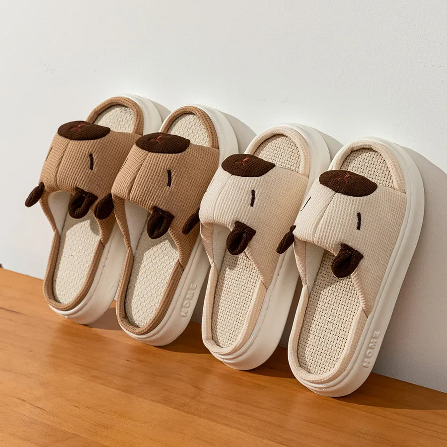 Pantufa Capivarinha - Seus Pés Sempre Quentinhos