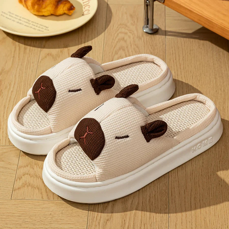 Pantufa Capivarinha - Seus Pés Sempre Quentinhos