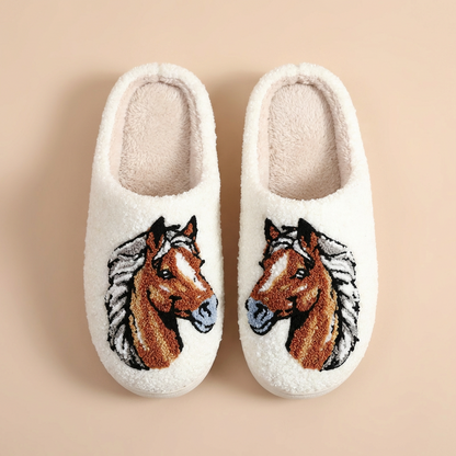 Pantufa  Cavalo Pocotó - Seus Pés Sempre Quentinhos