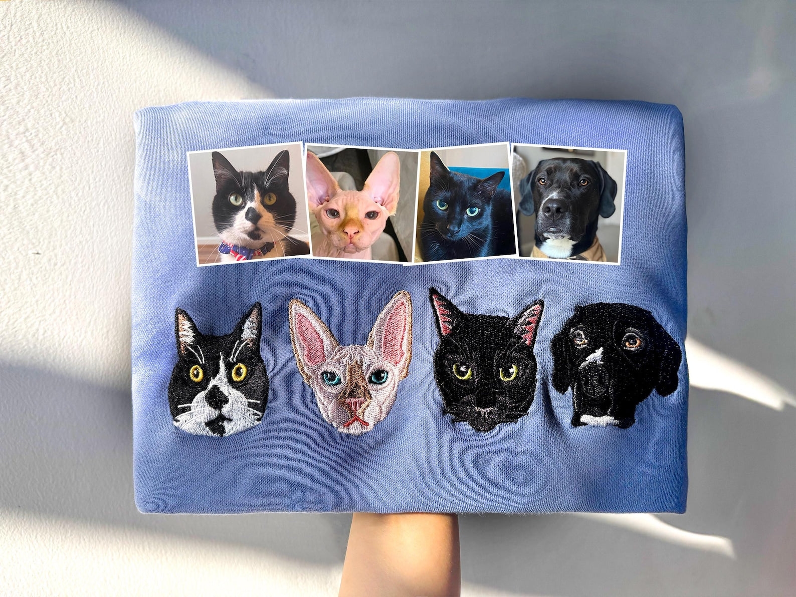 Casaco Bordado Love Pet- Eternize seu Pet com Você