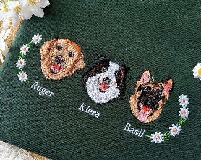 Casaco Bordado Love Pet- Eternize seu Pet com Você